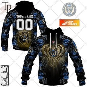 Personalized MLS Philadelphia Union Roses Dragon Couple Hoodie