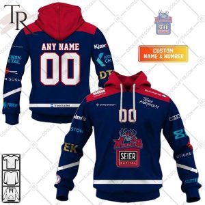 Personalized Metal Ligaen Rungsted Seier Capital Home Jersey 2324 Style Hoodie