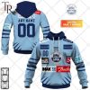 Personalized Metal Ligaen SonderjyskE Ishockey Home Jersey 2324 Style Hoodie