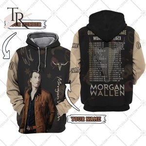 Personalized Morgan Wallen World Tour 2023 Hoodie