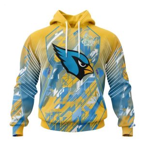 Personalized NFL Arizona Cardinals Specialized Design Fearless Against Childhood Cancers Hoodie