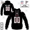 Personalized NFL Atlanta Falcons Home Jersey Style Hoodie