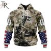 Personalized NFL Atlanta Falcons Special Salute To Service Design Hoodie