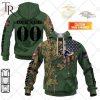 Personalized NFL Baltimore Ravens Marine Camo Hoodie