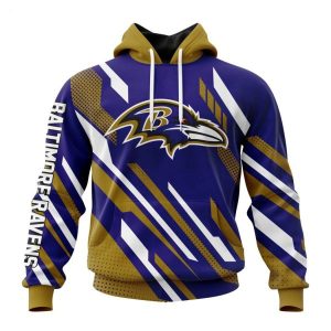 Personalized NFL Baltimore Ravens Special MotoCross Concept Hoodie