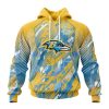 Personalized NFL Baltimore Ravens Specialized Design Fearless Against Childhood Cancers Hoodie