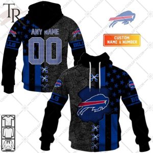 Personalized NFL Buffalo Bills Flag Special Design Hoodie