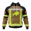 Personalized NFL Buffalo Bills Special Firefighter Uniform Design T-Shirt