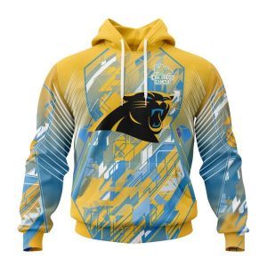 Personalized NFL Carolina Panthers Specialized Design Fearless Against Childhood Cancers Hoodie