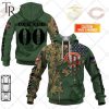 Personalized NFL Chicago Bears Marine Camo Hoodie