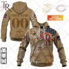 Personalized NFL Chicago Bears Marine Corps Camo Hoodie