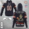 Personalized NFL Chicago Bears You Laugh I Laugh Jersey Hoodie