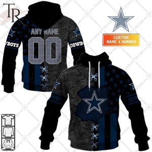 Personalized NFL Dallas Cowboys Flag Special Design Hoodie