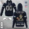 Personalized NFL Dallas Cowboys You Laugh I Laugh Jersey Hoodie