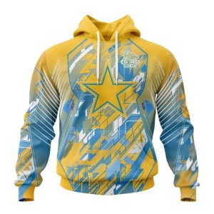 Personalized NFL Dallas Cowboysls Specialized Design Fearless Against Childhood Cancers Hoodie