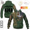 Personalized NFL Denver Broncos Marine Camo Hoodie