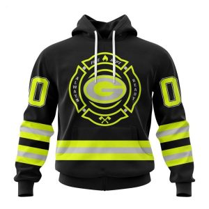 Personalized NFL Green Bay Packers Special FireFighter Uniform Design Hoodie