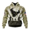 Personalized NFL Houston Texans Salute To Service Honor Veterans And Their Families Hoodie