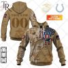 Personalized NFL Indianapolis Colts Marine Corps Camo Hoodie