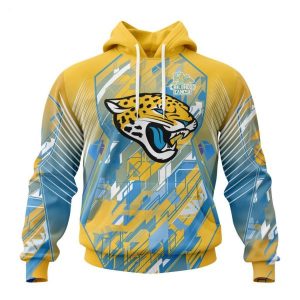 Personalized NFL Jacksonville Jaguars Specialized Design Fearless Against Childhood Cancers Hoodie