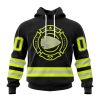 Personalized NFL Kansas City Chiefs Special FireFighter Uniform Design Hoodie