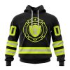 Personalized NFL Las Vegas Raiders Special FireFighter Uniform Design Hoodie