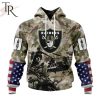 Personalized NFL Las Vegas Raiders Special Salute To Service Design Hoodie