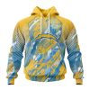 Personalized NFL Los Angeles Chargers Specialized Design Fearless Against Childhood Cancers Hoodie