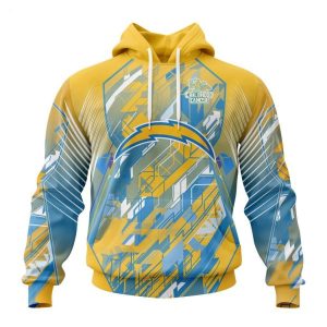 Personalized NFL Los Angeles Chargers Specialized Design Fearless Against Childhood Cancers Hoodie