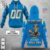 Personalized NFL Los Angeles Chargers You Laugh I Laugh Jersey Hoodie