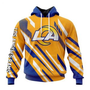 Personalized NFL Los Angeles Rams Special MotoCross Concept Hoodie