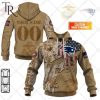 Personalized NFL New England Patriots Marine Corps Camo Hoodie