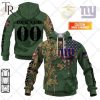 Personalized NFL New York Giants Marine Camo Hoodie