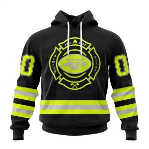 Personalized NFL New York Jets Special FireFighter Uniform Design Hoodie