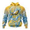 Personalized NFL Philadelphia Eagles Specialized Design Fearless Against Childhood Cancers Hoodie