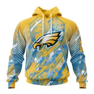 Personalized NFL Philadelphia Eagles Specialized Design Fearless Against Childhood Cancers Hoodie