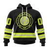 Personalized NFL Pittsburgh Steelers Special FireFighter Uniform Design Hoodie