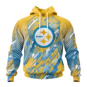 Personalized NFL Pittsburgh Steelers Specialized Design Fearless Against Childhood Cancers Hoodie