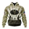 Personalized NFL San Francisco 49ers Salute To Service Honor Veterans And Their Families Hoodie