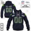 Personalized NFL Seattle Seahawks Home Jersey Style Hoodie