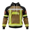 Personalized NFL Seattle Seahawks Special Firefighter Uniform Design T-Shirt