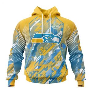 Personalized NFL Seattle Seahawks Specialized Design Fearless Against Childhood Cancers Hoodie