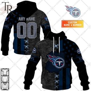 Personalized NFL Tennessee Titans Flag Special Design Hoodie