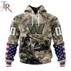 Personalized NFL Washington Commanders Special Salute To Service Design Hoodie