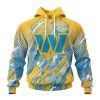 Personalized NFL Washington Football Team Specialized Design Fearless Against Childhood Cancers Hoodie