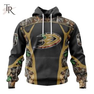 Personalized NHL Anaheim Ducks Special Camo Hunting Design Tshirts