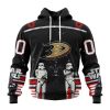 Personalized NHL Anaheim Ducks Special Star Wars Design May The 4th Be With You Hoodie