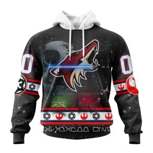 Personalized NHL Arizona Coyotes Special Star Wars Design Hoodie