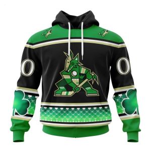 Personalized NHL Arizona Coyotes Specialized Unisex Kits Hockey Celebrate St Patrick’s Day Hoodie