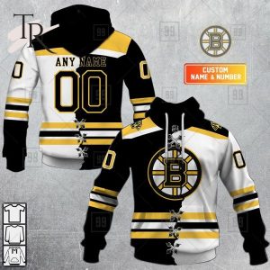 Personalized NHL Boston Bruins Mix Jersey 2023 Style Hoodie